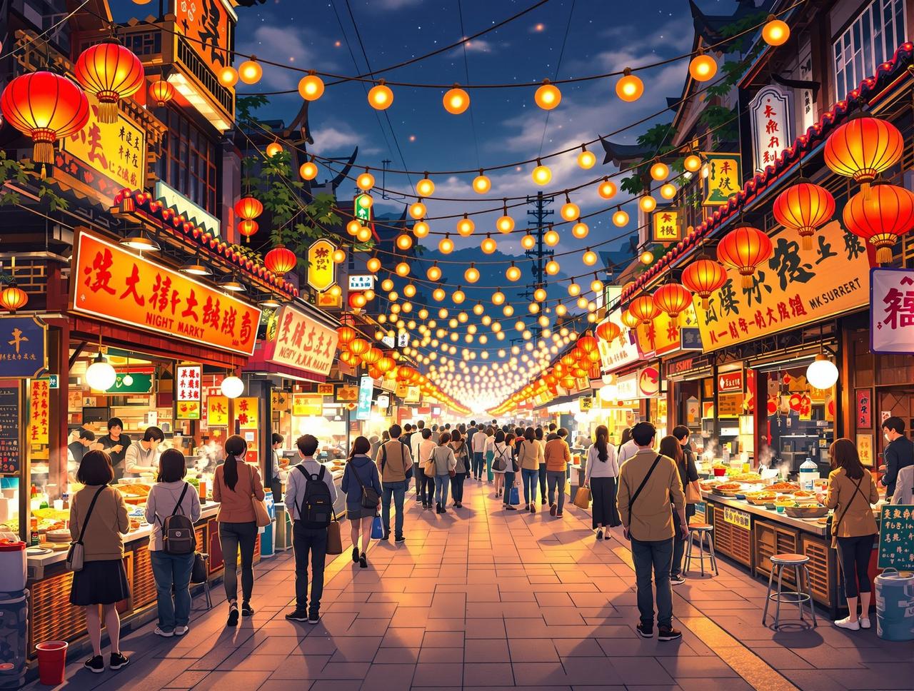 夜市人生 - 腐漫剧市井生活题材短剧封面
